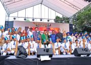 HUT Kota Kendari ke-192, SMPN 15 Kendari Raih Juara 1 Lomba Musik Bambu