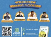 Peringati Hari Buku Sedunia, BI Sultra Bakal Gelar Bedah Buku Filosofi Teras