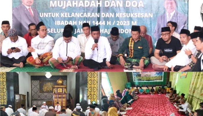 Gelar Mujahadah Akbar, Kakanwil Kemenag Sultra Harap Ibadah Haji 2023 Berjalan Lancar