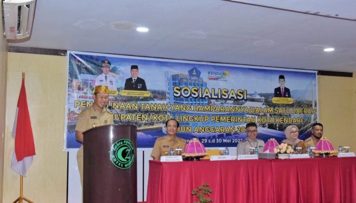 Pemkot Kendari Sosialisasi Penggunaan Tanah kepada Lurah dan Camat