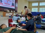 Peringati Hari Bhayangkara ke-77, Polda Sultra Gelar Donor Darah Target 500 Kantong Darah