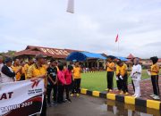 Jelang Hari Bhayangkara Ke-77, Polres Konawe Bersama Pemda dan Masyarakat Gelar Jalan Sehat