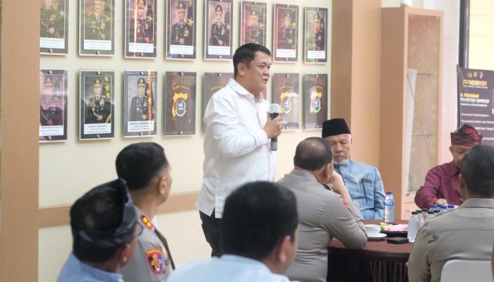 Kapolda Sultra Bahas Perkembangan Kasus Penghinaan Suku Bersama Tokoh Masyarakat Muna