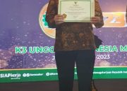 Konsisten Tangani Covid-19, PT VDNI dan PT OSS Dapat Penghargaan dari Kemenaker RI