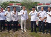 Bupati Surunuddin Serahkan Puluhan Kendaraan Operasional kepada Kolektor Pajak dan Petugas Kesehatan