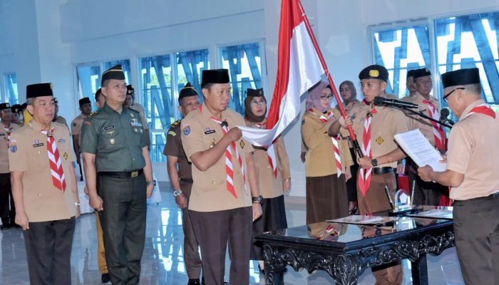 Asmawa Tosepu Jabat Ketua Majelis Pembimbing Pramuka Cabang Kendari