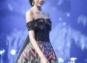 Gaun Motif Sorume Khas Koltim Dikenakan pada Gelaran Miss Mega Bintang Indonesia 2023