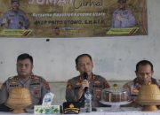 Jumat Curhat di Kelurahan Wanggudu, Kapolres Konut: Jangan Terprovokasi Isu SARA