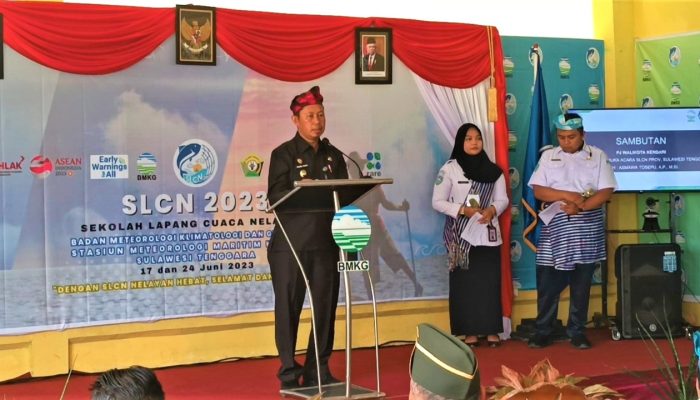 Pj Wali Kota Kendari Buka Sekolah Lapang Cuaca Nelayan