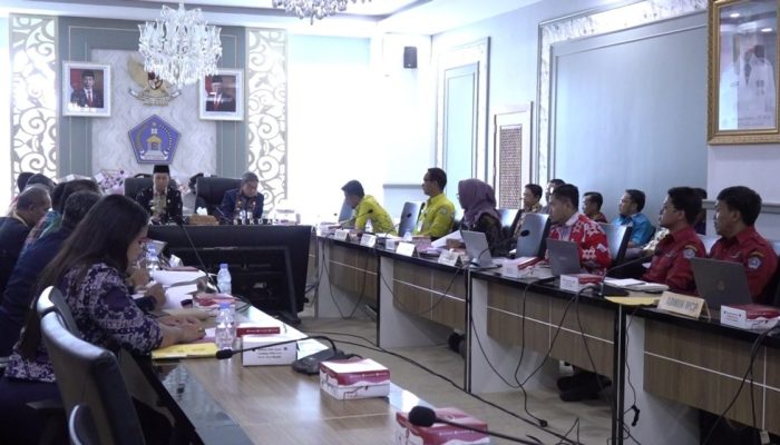 Pemerintah Kota Kendari dan KPK Lakukan Audiensi dan Koordinasi MCP