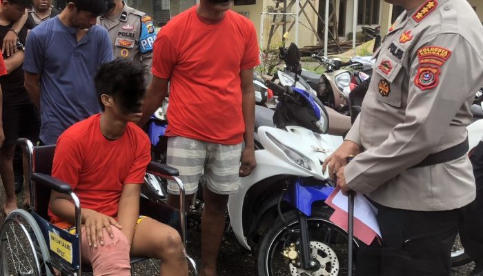 Pemuda di Kendari Curi Motor Lalu Serahkan ke Ayahnya Untuk Dijual