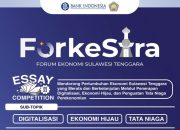 Dorong Pertumbuhan Ekonomi di Sultra, Bank Indonesia Helat Kompetisi Essay