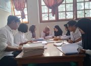 Mahasiswa UT Kendari Studi PKP di Dinas Perpustakaan Konawe