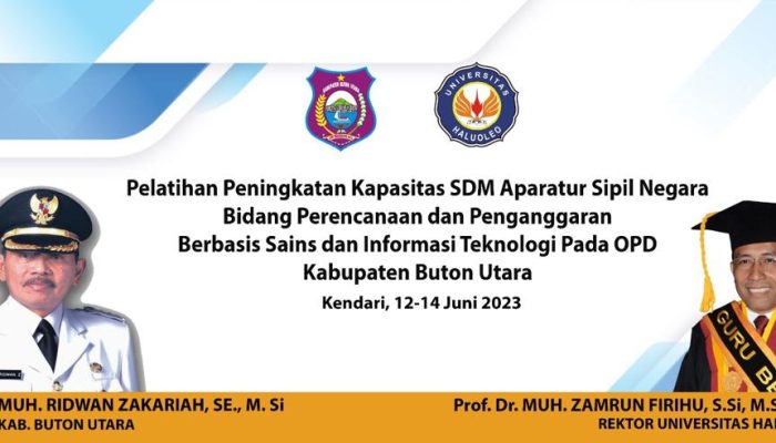 Pemkab Butur Kolaborasi UHO Kendari Bakal Gelar Pelatihan Peningkatan Kapasitas SDM ASN