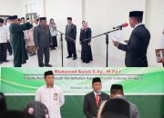H La Rija Dilantik sebagai Kabag TU Kanwil Kemenag Sultra