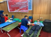 Sambut Hari Dharma Karyadhika ke-78, Kanwil Kemenkumham Sultra Galang Aksi Donor Darah