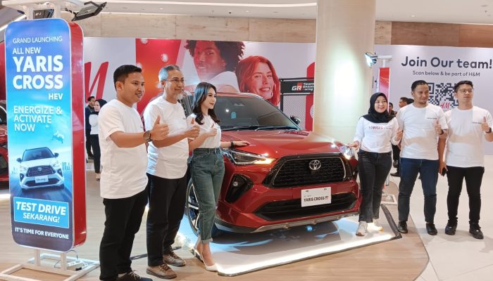 All-New Yaris Cross Resmi Mengaspal di Sultra, Hybrid EV Pertama di Segmen Medium SUV di Kendari