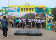 Dukung Germas BBWI, Pemprov Sultra Gelar Toronipa Fun Bike
