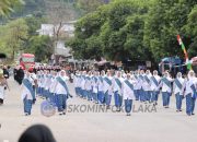 Sambut Tahun Baru Islam 2023, 196 Barisan Majelis Taklim Kabupaten Kolaka Gelar Kegiatan Gerak Jalan Indah