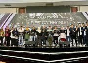 Kalla Toyota Apresiasi Pelanggan Setianya Digelaran Fleet Gathering di Sultra 