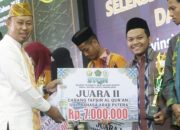 Kota Kendari Juara II Umum STQH Ke-XXVII Tingkat Provinsi Sultra