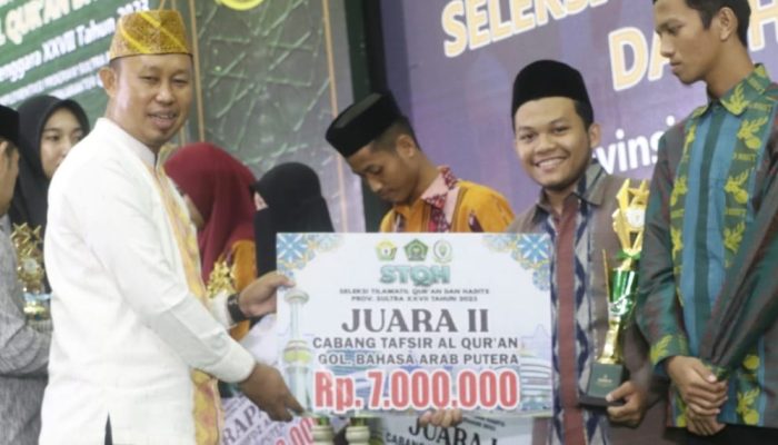 Kota Kendari Raih Juara II Umum STQH Ke-XXVII Tingkat Provinsi Sulawesi Tenggara