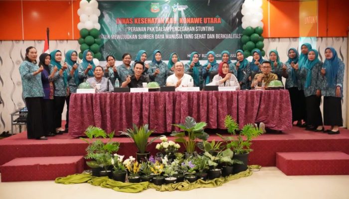 Bupati Konawe Utara Gerakkan Puskesmas dan TP-PKK Tangani Stunting