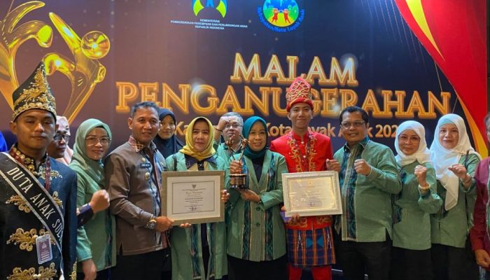 Kota Kendari Raih Penghargaan Kota Layak Anak Kategori Nindya