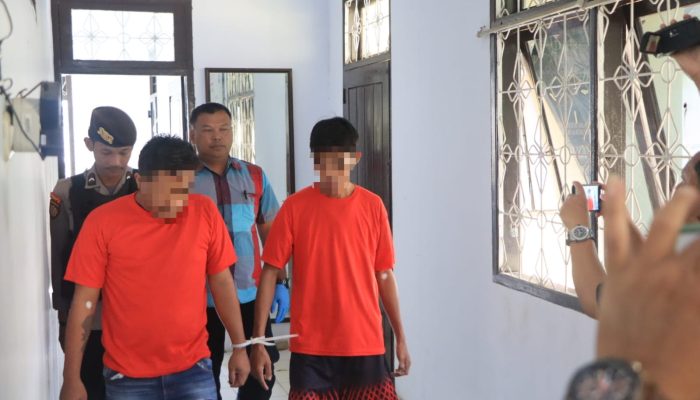 Ini Identitas 2 Pria Pengambil Tempelan Sabu-Sabu di Jalan Saranani Kendari