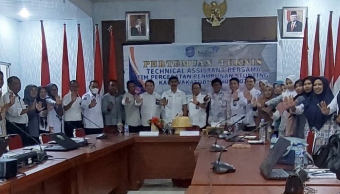 Gelar Sinkronisasi dan Raker Percepatan Penurunan Stunting, Sekda Wakatobi: Kita Harus Sering Berkomunikasi