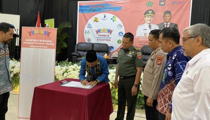 Komitmen Tekan Angka Gizi Buruk, Pemkab Konawe Lakukan Rembuk Stunting