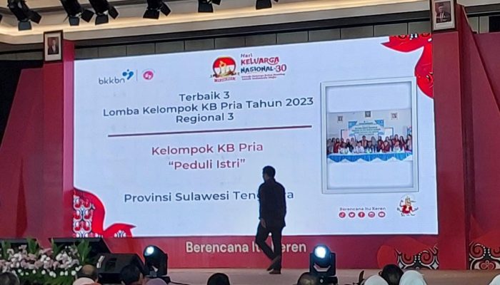 Kelompok KB Pria Peduli Istri Asal Konawe Raih Juara III Lomba KB Pria Tingkat Regional 2023