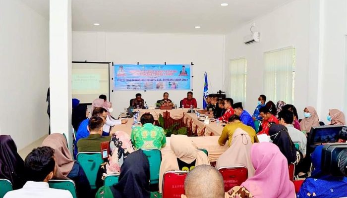 Tekan Stunting, Pemkab Bombana Gelar Rapat Diseminasi Audit Kasus Stunting Tahap I