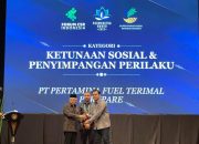 Pertamina Fuel Terminal Parepare Diganjar Penghargaan dari Wakil Presiden