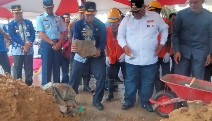 Pembangunan Gerbang Batas Kota Kendari-Konsel Resmi Dimulai