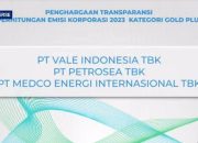 PT Vale Borong Dua Penghargaan di Ajang Penganugerahan Transparansi Emisi Korporasi 2023