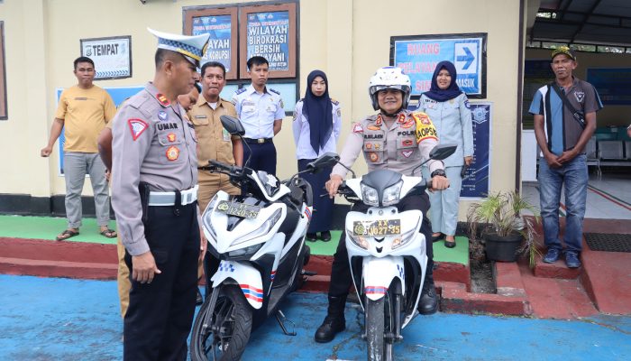 Polres Buton Launching Lintasan Baru Uji Praktik SIM, Trek 8 dan Zig-zag Dihilangkan