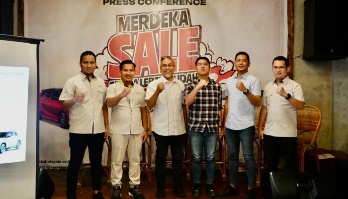 Melalui Program Merdeka Sale, Kalla Toyota Kendari Permudah Konsumen Miliki Mobil Impian