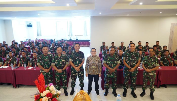 70 Prajurit Kodam XIV/Hsn dan Divif-3/Kostrad Ikuti Pelatihan Peningkatan Kemampuan Komunikasi Impresif