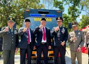 Dukung Kinerja Kepolisian, Pemda Hibahkan Satu Unit Kendaraan Operasional ke Polres Konawe