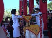 Pimpin Upacara HUT ke 78 RI, Bupati Konsel: Maknai Kemerdekaan dengan Semangat Bangun Daerah