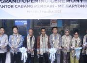 Kantor Cabang J Trust Bank di Jalan MT Haryono Kota Kendari Diresmikan