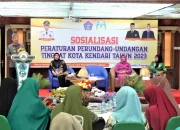 Sekda Kota Kendari Membuka Sosialisasi Tindak Pidana Kekerasan Seksual