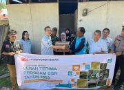 Semarak HUT ke-78 RI, PT DSSP Power Kendari Salurkan Bantuan Sosial ke Masyarakat