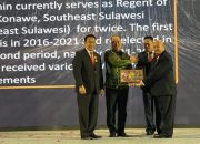 Ikut Serta Dalam Mewujudkan Perdamaian Dunia, Bupati Konut Dianugerahi World Peace Award oleh WPO
