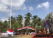 Upacara HUT RI ke-78 di Taipa Sukses Digelar, Bupati Konut : Terus Melaju Untuk Indonesia Maju