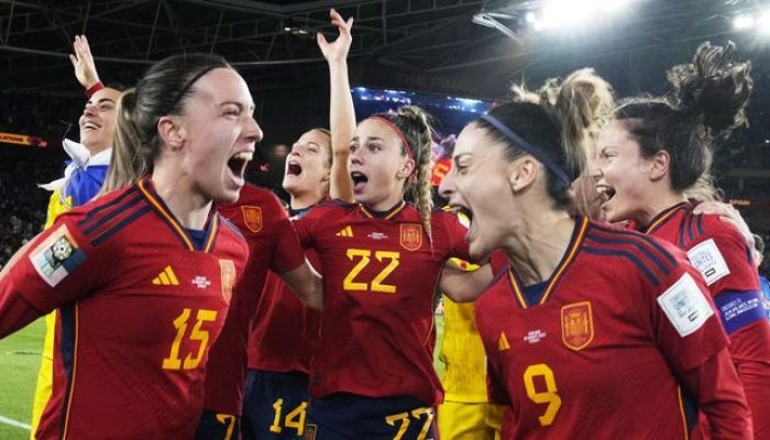 Tumbangkan Inggris, Spanyol Juara Piala Dunia Wanita 2023