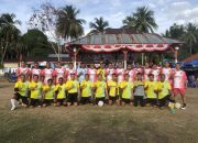 Laga Eksebisi, Bhayangkara Polresta Kendari FC Tumbang Melawan Forkopimcam Soropia
