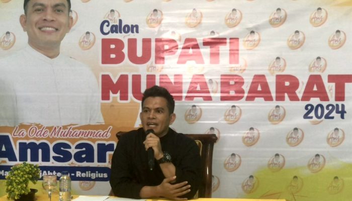 Bertekad Mengabdi, La Ode Amsar Nyatakan Maju Calon Bupati Mubar 2024