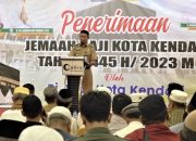 Pj Wali Kota Terima 600 Jemaah Haji Asal Kendari